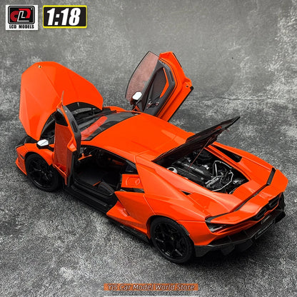 LCD Cast model collection 1:18 Lamborghini Revuelto Collection of metal sports car models