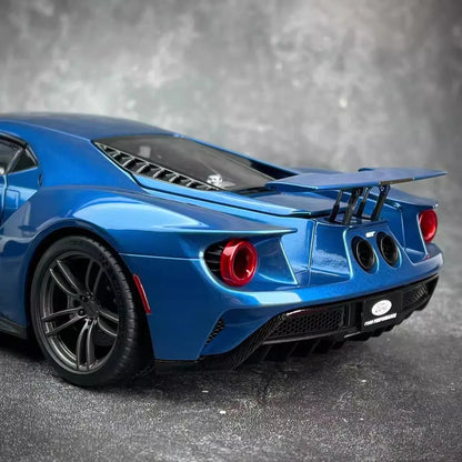 AUTOART 1:18 scale Ford GT ABS material Full Open car model Static Display Holiday gift collection Sports car model