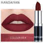 HANDAIYAN 12-color matte velvet lipstick long-lasting waterproof non-stick cup does not fall color lipstick lipstick