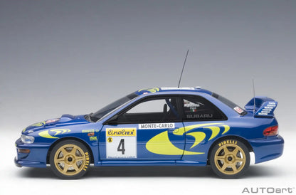 AUTOART Die-cast car model 1/18 Subaru Impreza WRC Rally of Monte Carlo  Static display car models