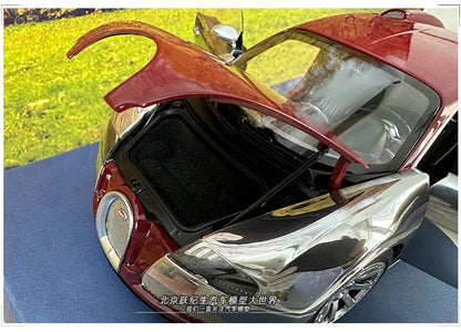 AUTOART 1:18 Bugatti  Veyron Sports car alloy car model plated interphase  Personal collection gift Compan