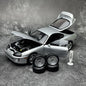 WHELART Diecast model 1/18  Ty SUPRA A80 Metal Car model Static display collection holiday gifts