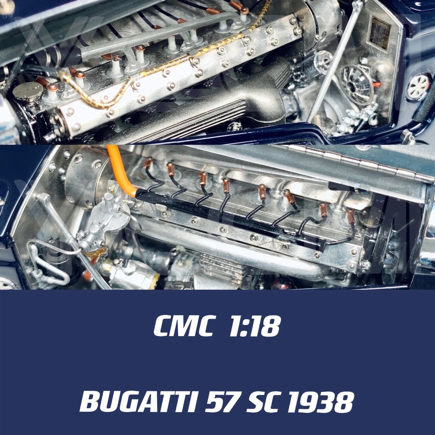CMC 1:18 57SC 1938 Convertible Simulation Limited Edition All Open Alloy Metal Static Car Model Toy Gift