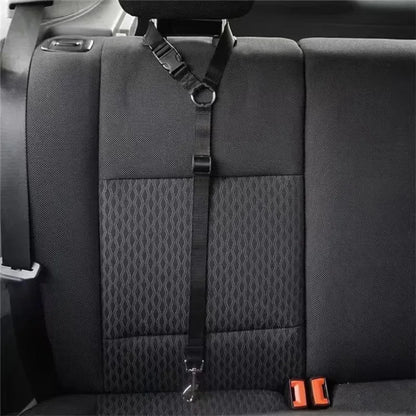 Pet Car Safety Seat Belt Nylon Headrest Restraint Harness Leash Adjustable for Dogs And Cats Travel Vehicle Accessory