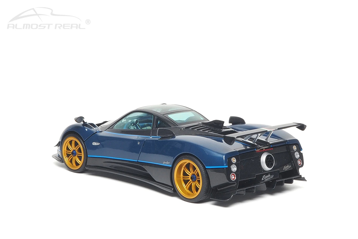 Almost Real diecast model 1:18 Pagani Zonda Tricolore - 2010  car model alloy collection gift to friends and family