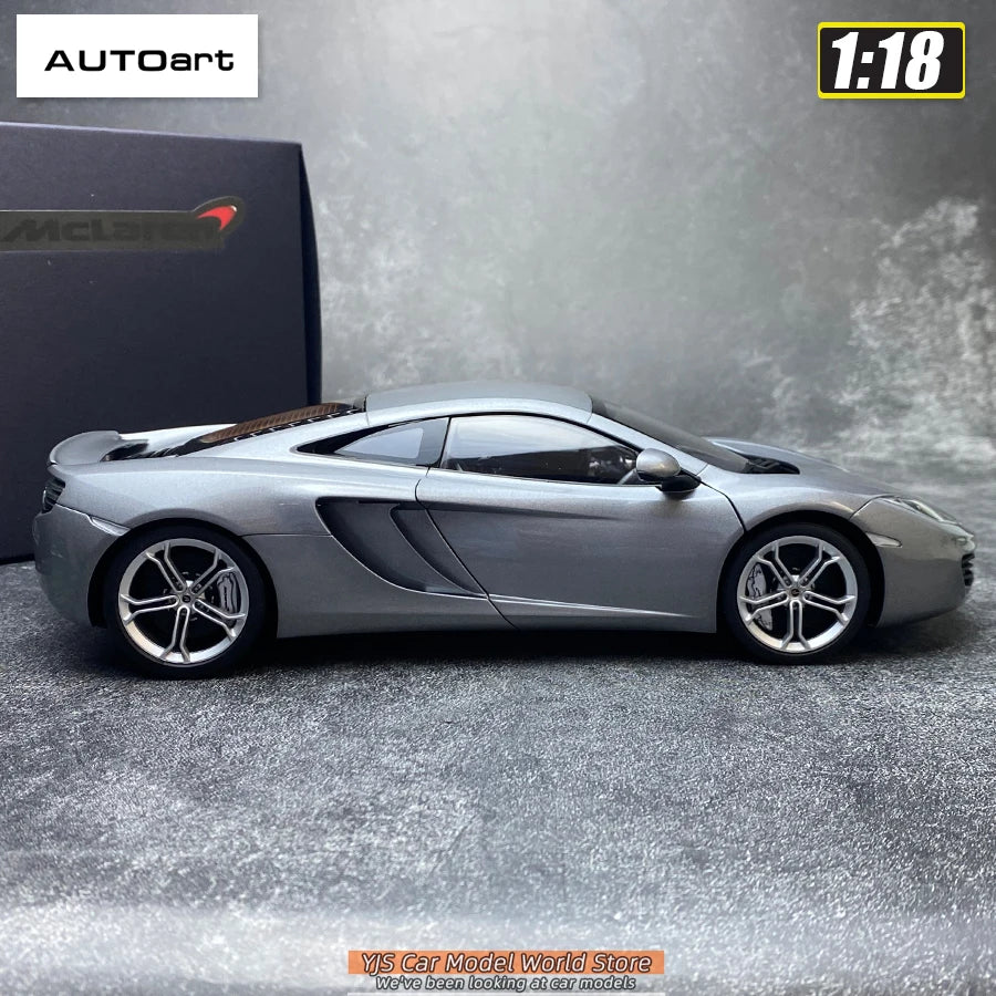 AUTOART Diecast car model 1/18McLaren MP4-12C Static display car models  Collect festival gifts