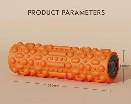 Rechargeable 5 Gears Vibrating Massage Ball Portable Peanut Massager Vibrating Foam Roller For Fitness Mobility Yoga Relaxation