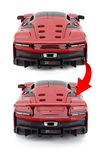 Bburago 1:18 2004 Ferrari F80 Alloy Car Model Vehicle Toy Collection Gift Multiple Exquisite interior die-casting toys