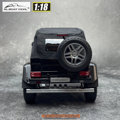 Almost Real diecast model 1:18 G 650 Landaulet G650 SUV car model alloy collection gift to friends and family