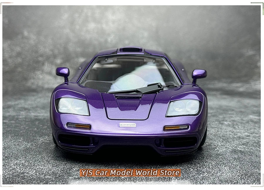 LCD model 1 New 1:18 FOR McLaren F1 XP5 alloy car model sports car static display gift collection for friends