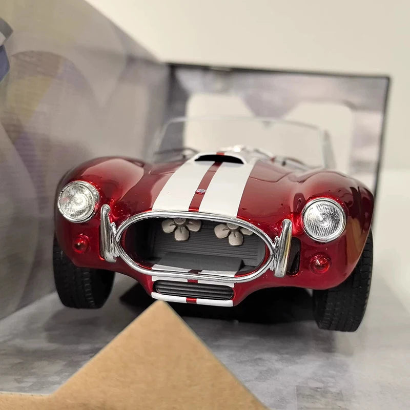 Solido 1/18 Scale SHELBY COBRA 427 1965 Alloy Car Model Static Collection Decorated Holiday Gifts Toys Souvenir Gift