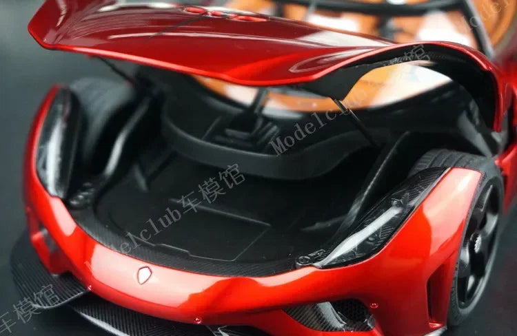 Autoart 1:18 Regera Simulation Limited Edition All Open Alloy Metal Static Car Model Toy Gift
