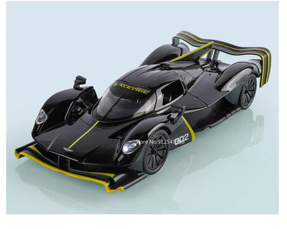 Valkyrie GT-R50 Sports 1:24 Car Model Toy Diecast Alloy Doors Opened Sound Light Supercar Collectible Ornaments Toy Gifts
