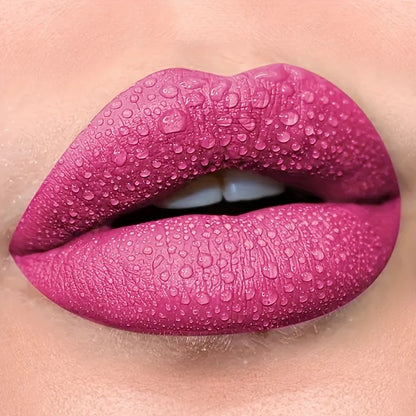 Matte Velvet Lip Tint, Nude Color Lip Glaze, Long Lasting Waterproof Non Transfer, Lightweight Soft Lip Makeup, Perfect Valentin