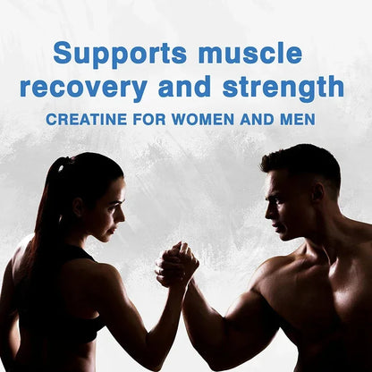 Creatine Monohydrate 3000mg- Supports Muscle, Energy and Cognitive Function, Increases Lean Muscle Mass - Gluten FreeSupplements