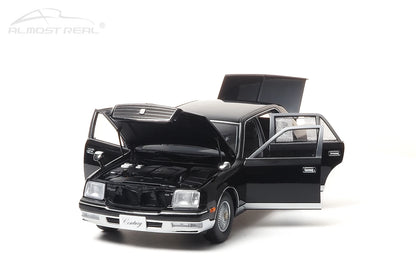 Almost Real Car model 1/18 Toyota Century alloy full open model 1997 black Static collection Collect Holiday gift