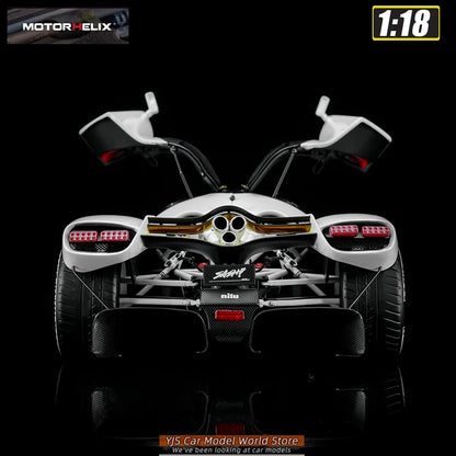 Motorhelix MH  1:18  Nilu  Car model Sports  Static model Birthday present