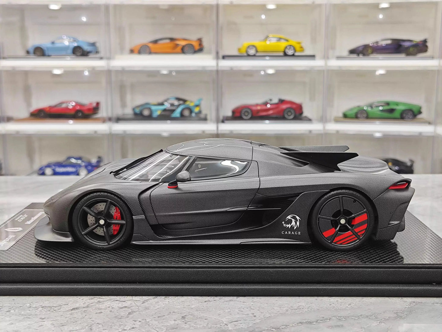 Frontiart Car Model 1/18 Koenigsegg Jesko Car Model Resin Model Limited Edition Cars Model Room Ornament Boy Collection Gift