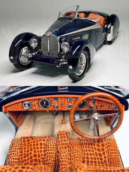 CMC 1:18 57SC 1938 Convertible Simulation Limited Edition All Open Alloy Metal Static Car Model Toy Gift