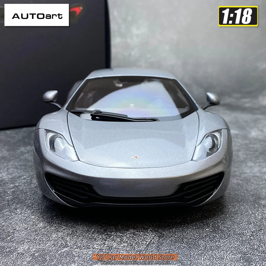 AUTOART Diecast car model 1/18McLaren MP4-12C Static display car models  Collect festival gifts