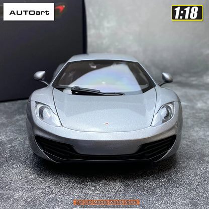 AUTOART Diecast car model 1/18McLaren MP4-12C Static display car models  Collect festival gifts