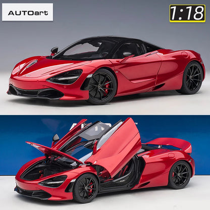 AUTOart 1:18 scale for McLaren 720S  Sports car model static display pieces holiday gift collection