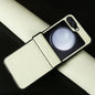 Luxury Hand Crafted Genuine Leather Case For Samsung Galaxy Z flip5 Phone Cover Galaxy Z Flip 3 flip4  Back Shell Coque Capa