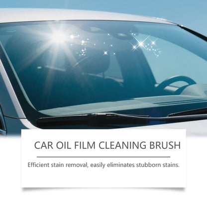 Automotive Car Oil Film Cleaning Brush,150ml Glass Oil Film Remover for Car Window,Windshield Brush For Car Care