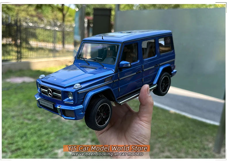 AUTOART 1:18 G63 2017 Car model SUV  Personal collection of holiday gifts