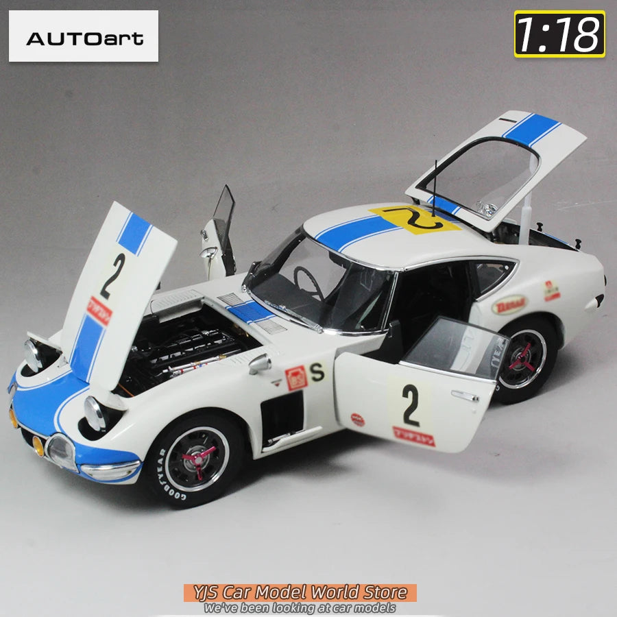 Autoart diecast model 1/18 2000 GT 1967 #2 Static Ornament Holiday Gift collection
