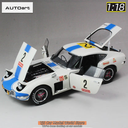 Autoart diecast model 1/18 2000 GT 1967 #2 Static Ornament Holiday Gift collection