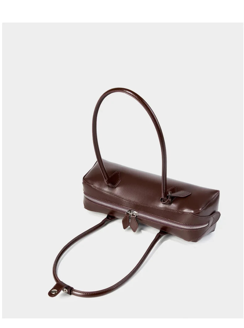 Genuine leather bag woman  luxury bag vintage long shoulder bag Handbags ladies underarm Bag Shopping bag