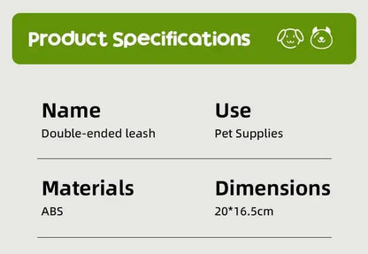 BXX 360° Swivel Dual Head Retractable Dog Leash  One Hand Control For Medium Large Dogs  2026 New
