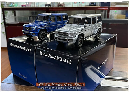 AUTOART 1:18 G63 2017 Car model SUV  Personal collection of holiday gifts