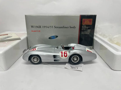 CMC 1:18 W196R 1954 #16 Simulation Limited Edition All Open Alloy Metal Static Car Model Toy Gift