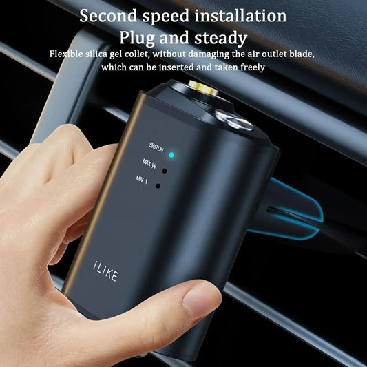 Electric Auto Air Diffuser Aroma Car Air Vent Humidifier Vent Perfume Car Clip Aromatherapy Kit Air Freshener Diffuser