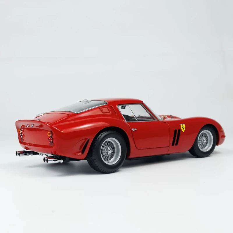 Ferrari 250 GTO 1961 Vintage Car Replica Alloy Model with Fully Openable Doors Kyosho 1:18 Die-Cast Metal Scale Model Racing Car Adult Boys' Toy High-End Collectible Gift