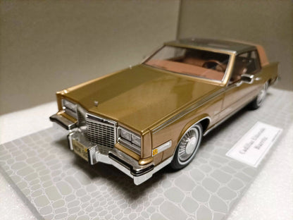 AMC 1:18 Eldorado Biarritz 1980 Simulation Limited Edition Resin Metal Static Car Model Toy Gift
