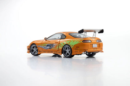 KYOSHO  1/18 Scale Diecast Collection  Dodge Charger R/T 1970 Toyota Supra Turbo - Static car model - Collection - Display piece