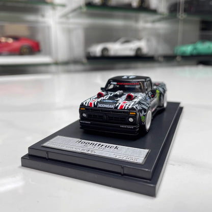 SW 1:64 Mustang Hoonicorn F-150 Monster Energy Tianmen Mountain High Detail Diecast Alloy Car Model Display Collect Perfect Gift