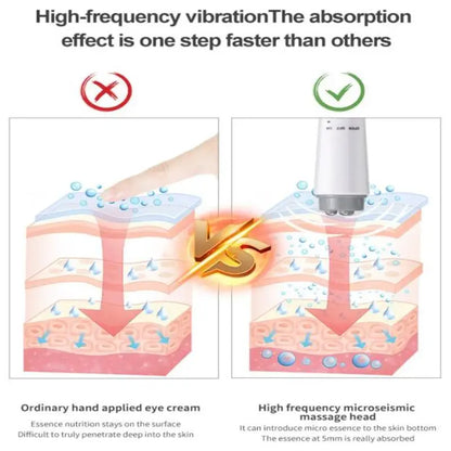 4 In 1 Electric Facial Massager Micro Vibration Eye Beauty Instrument For Relax Eye Dark Circles Eye Bags Puffiness Eye Massage