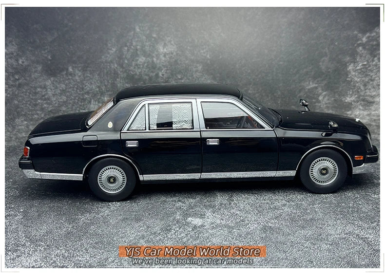 Almost Real Car model 1/18 Toyota Century alloy full open model 1997 black Static collection Collect Holiday gift