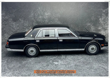 Almost Real Car model 1/18 Toyota Century alloy full open model 1997 black Static collection Collect Holiday gift