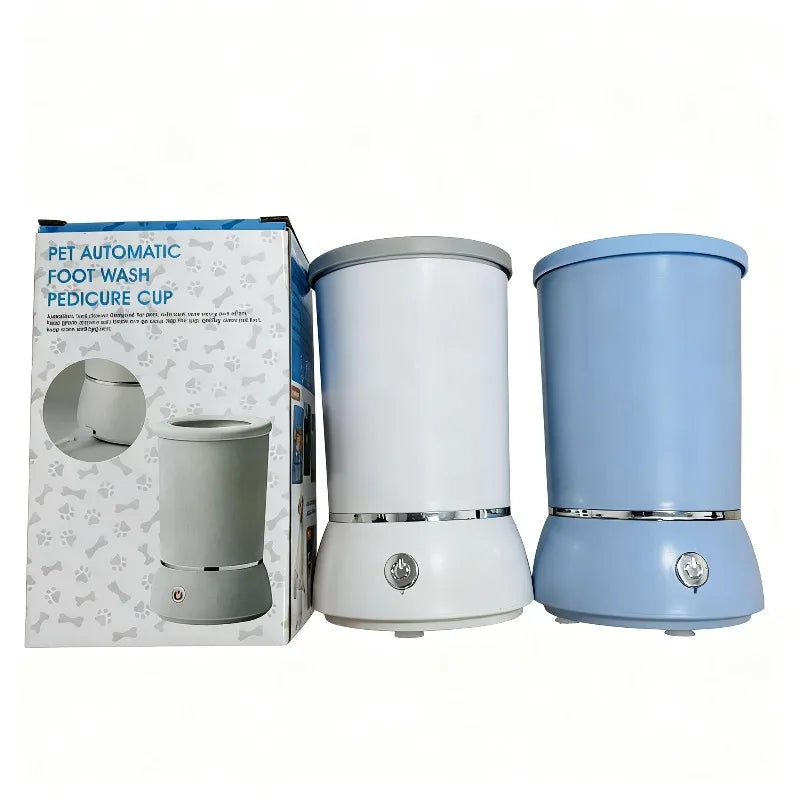 Portable Dog Paw Washer Automatic Cleaner Electric Massager USB Rechargeable for Small To Medium Dogs Cats Paw Cleaner Massager