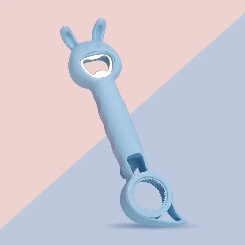 1/2/3/4Pcs 4 In 1 Beer Bottle Opener Multi-Purpose Beverage Jar Can Bottle Opener Plastic Corkscrew