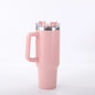 Personalized 40oz Customized Thermos Cups/Handle & Straw - Custom Name/Photo Insulated Stainless Steel Cup