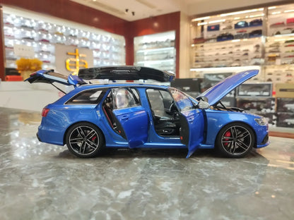 1/18 AUDIRS RS6 RS 6 Avant C7 WELL Diecast Model Toy Cars Boys Girls Gifts