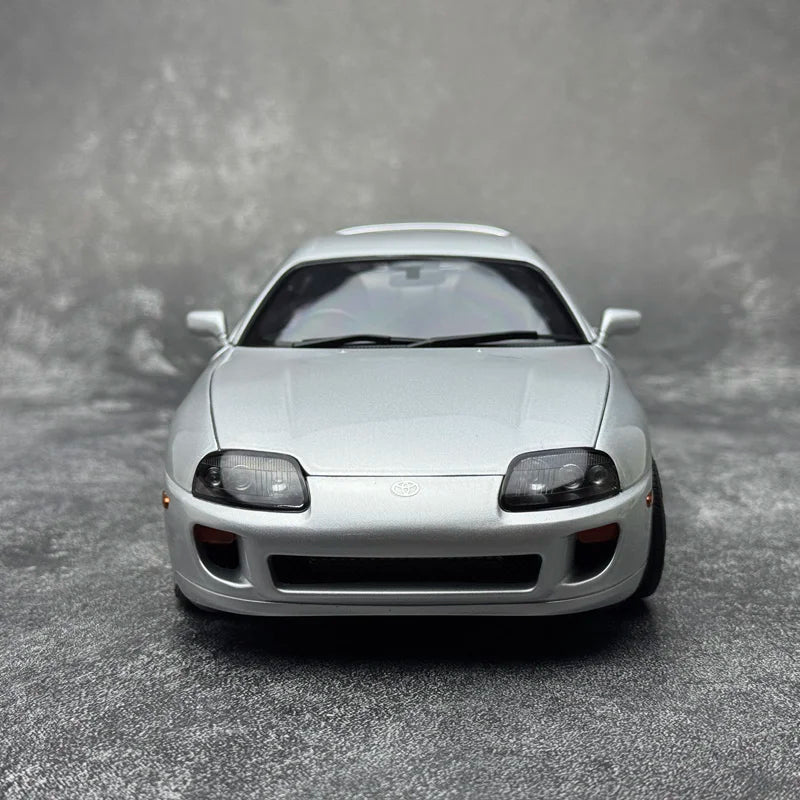WHELART Diecast model 1/18  Ty SUPRA A80 Metal Car model Static display collection holiday gifts
