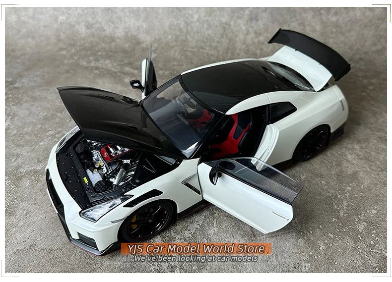 AUTOart 1:18 FOR Nissan GT-R35 NISMO 2022 SPECIAL EDITION Sports car model Car model Holiday gift Static ornament