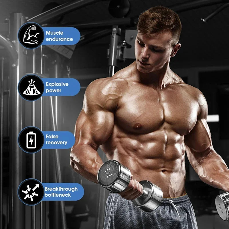 Creatine Monohydrate 3000mg- Supports Muscle, Energy and Cognitive Function, Increases Lean Muscle Mass - Gluten FreeSupplements